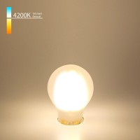  - Лампа светодиодная филаментная Elektrostandard LED E27 12W 4200K матовая 4690389108358