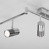 Потолочный светодиодный светильник Eurosvet 20086/6 LED хром/черный жемчуг - Потолочный светодиодный светильник Eurosvet 20086/6 LED хром/черный жемчуг