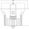 Встраиваемый светодиодный светильник Deko-Light COB 68 RGBW 565335 - Встраиваемый светодиодный светильник Deko-Light COB 68 RGBW 565335