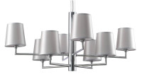  - Подвесная люстра Crystal Lux AZUL SP8 CHROME