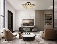  - Потолочная люстра Escada 671/8P