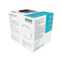  - Уличный настенный светильник Gauss Cube GD158