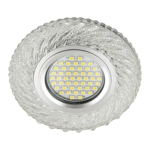Встраиваемый светильник Fametto Luciole DLS-L137 Gu5.3 Glassy/Clear 