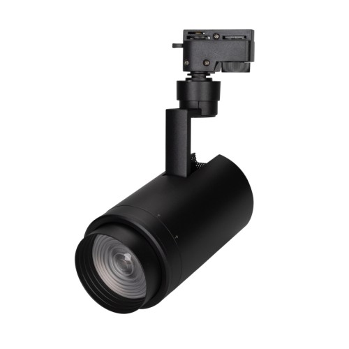 Светильник LGD-ZEUS-2TR-R88-20W Warm3000 (BK, 20-60 deg, 230V) (Arlight, IP20 Металл, 5 лет) Светильник подвесной для треков/шин 2 провода, 20Вт. Цвет свечения ТЕПЛЫЙ 3000K, световой поток 1600-2000лм, регулируемый угол 20-60°, CRI>90. Корпус круглый, металл, цвет черный, IP20. Размеры DxHxL Ø88x200x162мм. Входное напряжение AC220-240V, мощность 20Вт. Драйвер встроенный (30-42V, 500mA).