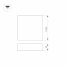 Светильник SP-QUADRO-S220x220-27W Warm3000 (BK, 120 deg, 230V) (Arlight, IP40 Металл, 3 года) - Светильник SP-QUADRO-S220x220-27W Warm3000 (BK, 120 deg, 230V) (Arlight, IP40 Металл, 3 года)