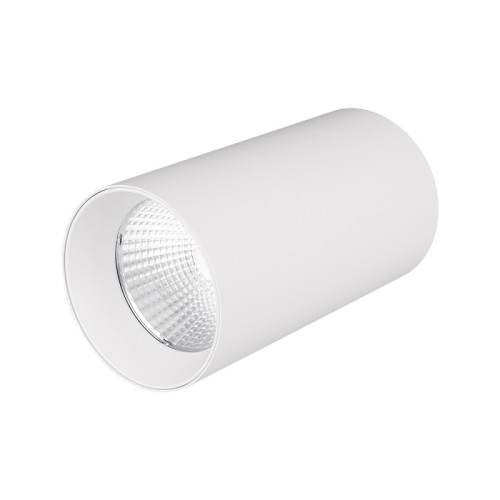 Светильник SP-POLO-SURFACE-R85-15W White5000 (WH-WH, 40 deg) (Arlight, IP20 Металл, 3 года) Накладной светильник 15Вт, белый круглый корпус, белая вставка, металл.
Цвет свечения БЕЛЫЙ 5000K, св.поток 1100лм, CRI(Ra)>80, угол 40°. Размер DxL Ø85x155мм. Драйвер встроенный PRI:220-240VAC, SEC:DC 350mA 30-43V, 15Вт.