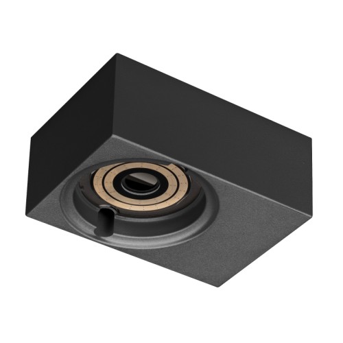 Корпус PLURIO-BASE-SURFACE-S112x79 (BK, 1-2, 200mA) (Arlight, IP20 Металл, 3 года) База накладная для модуля светодиодного PLURIO, напряжение питания 230 В. Черный корпус. Размеры: 110*77*46 мм. Монтаж накладной. Драйвер 230 В, 200 мА, пульсация 