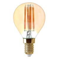  - Лампа светодиодная филаментная Thomson E14 7W 2400K шар прозрачная TH-B2122