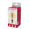 Лампа светодиодная филаментная Thomson E14 7W 2400K шар прозрачная TH-B2122 - Лампа светодиодная филаментная Thomson E14 7W 2400K шар прозрачная TH-B2122