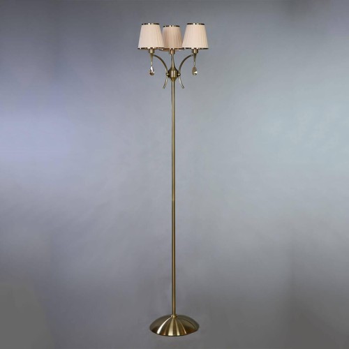 Торшер Brizzi Alora MA01625F/003 Bronze Cream 