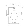Уличный настенный cветильник Elektrostandard Talli D GL 3002D черный 4690389106576 - Уличный настенный cветильник Elektrostandard Talli D GL 3002D черный 4690389106576