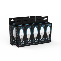  - Лампа светодиодная Gauss E14 6.5W 6500K матовая 103101307