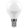 Лампа светодиодная Feron E14 7W 2700K Шар Матовая LB-95 25478 - Лампа светодиодная Feron E14 7W 2700K Шар Матовая LB-95 25478