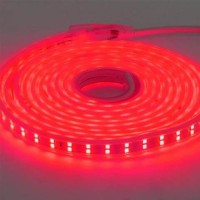 Светодиодная влагозащищенная лента Horoz 5W/m 156LED/m 2835SMD красный 50M 081-006-0001