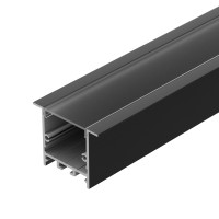  - Профиль SL-LINIA49S-F-2000 ANOD BLACK (Arlight, Алюминий)