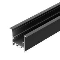 - Профиль SL-LINIA49S-F-2000 ANOD BLACK (Arlight, Алюминий)