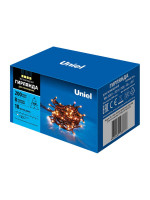 - Светодиодная гирлянда Uniel 220V теплый белый UDL-S1000-200/DGA Warm White IP20 mini UL-00007190