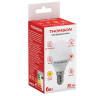 Лампа светодиодная Thomson E14 6W 3000K шар матовая TH-B2031 - Лампа светодиодная Thomson E14 6W 3000K шар матовая TH-B2031