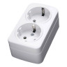 Розетка двойная Feron Stekker с/з 16A 250V белый PST1650220 39034 - Розетка двойная Feron Stekker с/з 16A 250V белый PST1650220 39034