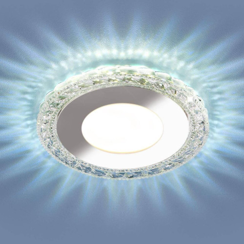 Встраиваемый светодиодный светильник Elektrostandard 9909 LED 8W CL прозрачный 4690389120336 