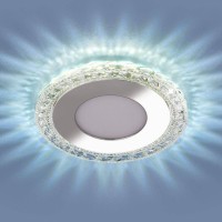  - Встраиваемый светодиодный светильник Elektrostandard 9909 LED 8W CL прозрачный 4690389120336