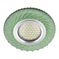  - Встраиваемый светильник Fametto Luciole DLS-L137 Gu5.3 Glassy/Green