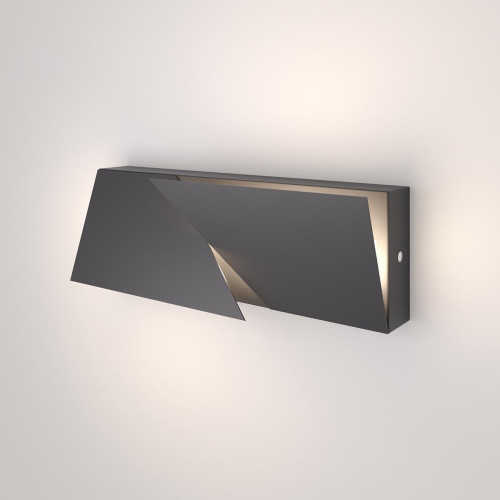 Настенный светодиодный светильник Elektrostandard Snip 40106/LED темно-серый 4690389176180 