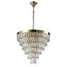 Подвесная люстра Crystal Lux Abigail SP-PL15 D620 Gold/Transparent - Подвесная люстра Crystal Lux Abigail SP-PL15 D620 Gold/Transparent