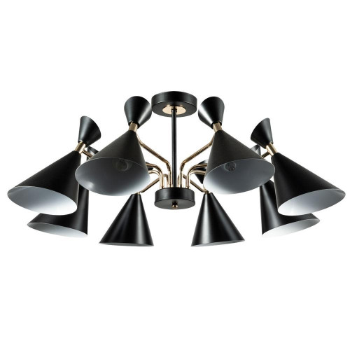 Потолочная люстра Arte Lamp Wellington A2711PL-8BK 