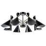 Потолочная люстра Arte Lamp Wellington A2711PL-8BK - Потолочная люстра Arte Lamp Wellington A2711PL-8BK
