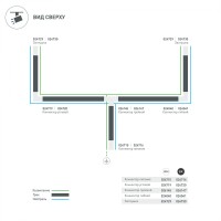  - Коннектор питания LGD-4TR-CON-POWER-R-BK (C) (Arlight, IP20 Пластик, 3 года)