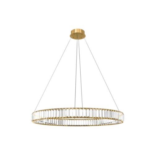 Подвесной светодиодный светильник Loft IT Crystal ring 10135/800 Gold 
