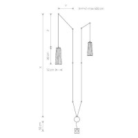 - Подвесной светильник Nowodvorski Dover 9257