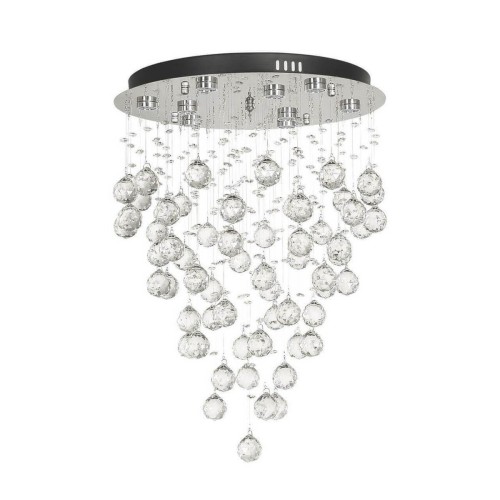 Каскадная светодиодная люстра Lucia Tucci Grappolo 1802.6 Silver 