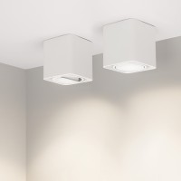  - Светильник SP-CUBUS-S100x100-8W Day4000 (WH, 45 deg, 230V) (Arlight, IP20 Металл, 3 года)