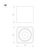 Светильник SP-CUBUS-S100x100-8W Day4000 (WH, 45 deg, 230V) (Arlight, IP20 Металл, 3 года) - Светильник SP-CUBUS-S100x100-8W Day4000 (WH, 45 deg, 230V) (Arlight, IP20 Металл, 3 года)