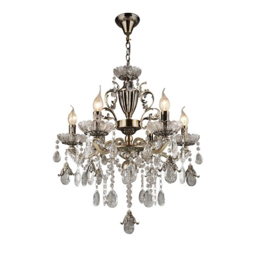 Подвесная люстра Seven Fires Sondra WD3541/6H-AB-CL 