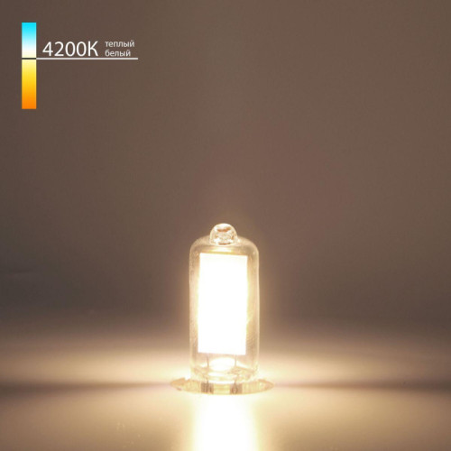 Лампа светодиодная Elektrostandard G4 5W 4200K прозрачная BLG420 4690389183584 