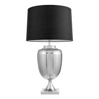  - Настольная лампа Lumina Deco Olimpia LDT 304 CHR+BK
