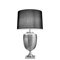  - Настольная лампа Lumina Deco Olimpia LDT 304 CHR+BK