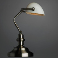  - Настольная лампа Arte Lamp Banker A2491LT-1SS