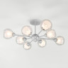 Потолочная люстра Eurosvet Vivien 30163/8 серебро - Потолочная люстра Eurosvet Vivien 30163/8 серебро