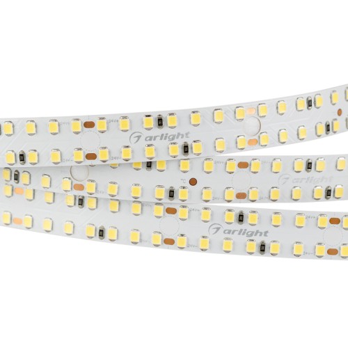 Лента S2-2500 24V Day 4000K 15mm (2835, 280 LED/m, LUX) (Arlight, 20 Вт/м, IP20) 15мм. Гибкая лента LUX для профиля S2, светодиоды smd 2835, 280 шт/м (700шт на 2.5м), белая плата 15 мм с монтажными отверстиями, скотч 3М. Цвет ДНЕВНОЙ 3800-4200K. Питание 24V, мощность 20 Вт/м (50 Вт на 2.5м), угол 120°, цветопередача CRI>85. Размеры 2500х15x1.5мм. Мин.отрезок 50мм, 14 светодиодов. Цена за 1м.