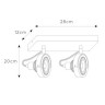 Спот Lucide Tala Led 31931/24/30 - Спот Lucide Tala Led 31931/24/30