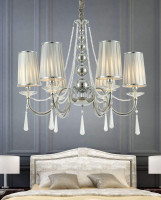  - Подвесная люстра Lumina Deco Fabione LDP 1200-6 CHR