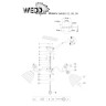 Потолочная люстра Wedo Light Montello 66669.01.69.05 - Потолочная люстра Wedo Light Montello 66669.01.69.05
