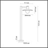 Уличный светильник Odeon Light Furcadia 4833/1F - Уличный светильник Odeon Light Furcadia 4833/1F