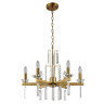 Подвесная люстра Crystal Lux Marron SP6 Brass - Подвесная люстра Crystal Lux Marron SP6 Brass