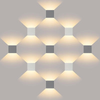  - Уличный настенный светодиодный светильник Elektrostandard 1548 Techno LED Winner серый 4690389106262
