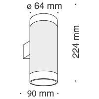  - Настенный светильник (бра) Technical C027WL-L10W